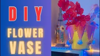 DIY pot | Decorative planter pot | #viral #trending #diy #diycraft #diypot #bestoutofwaste