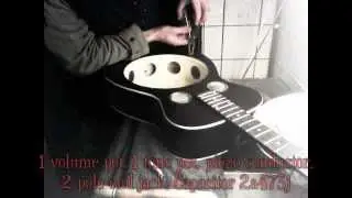 Build pickup in Dobro Guitar - JimmyB Music Instruments
