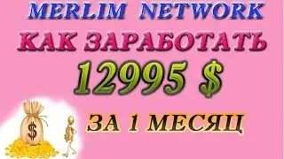 КОМПАНИЯ MERLIM NETWORK|КАК ЗАРАБОТАТЬ 12995 дол за 1месяц в КОМПАНИИ МЕРЛИМ НЕТВОРК|ОТЗЫВ УЧАСТНИКА