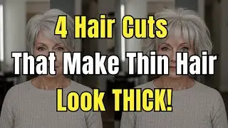 Looking Younger With Thinning Hair? YES! These 4 Styles Will Help!