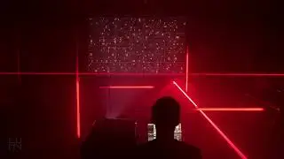 LU AV live VJ session at fos.design studio
