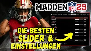 DIE BESTEN SLIDER & EINSTELLUNGEN f&uuml;r Madden 25 Franchise! 🔥 Realistisches Gameplay garantiert!