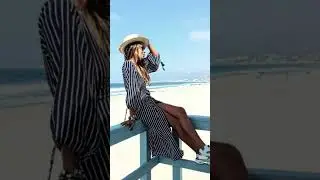 1 minute fashion: Beach look trendy#shorts#fashion#beachlook