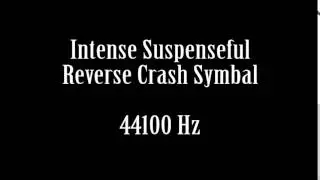 Reverse Cymbal Intense Suspenseful Projection Crash Hit Sound Effect Free High Quality Sound FX
