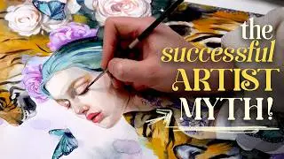 Go with me to the Louvre + What No One Tells You About Being a Full-Time Artist 🥀