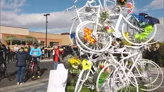&lsquo;Ghost Bikes&rsquo; Memorialize Cyclists Accidentally Hit by Truck