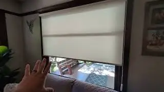 Light Filtering Roller Shades for Windows 5% Openness Solar Shades UV Protection Light Filtering Bli
