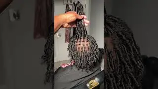 Starter Locs Comb Coils. #locs #starterlocs #combcoils #locjourney