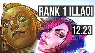 ILLAOI vs FIORA (TOP) | Rank 1 Illaoi, 2.5M mastery, 800+ games | EUW Grandmaster | 12.23