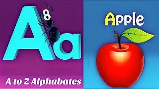 ABC Phonics Song for Kids | A to Z Letter Sounds | Fun Learning Alphabet Song for Toddlers & Nursery