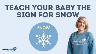 Teaching the ASL Sign for SNOW | Baby Sign Language Made Simple