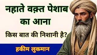 नहाते वक़्त पेशाब आना | Hakeem Luqman Ki Baten | Hikmat Ki Baten | Rumi Quotes Alisha voice