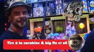 Les Nara à la foire de Dieppe défi tire au ballons bonus big flo et oli concer