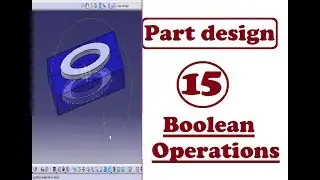 FORMATION CATIA PART DESIGN 15 Boolean Operations