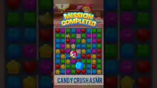 Candy crush ASMR| audio visual triggers|