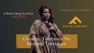 Classical Vs. Modern Tolerance / Jannique Stewart
