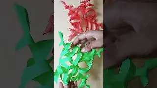 DlY 3D snowflakes making tutorial  #short #Artncraftcreative #snowflake