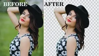 How to Remove Background from Image | Easy Background Eraser Tutorial |Lubna Graphix|