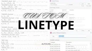 AutoCAD Custom Linetypes Explained | Complete Tutorial