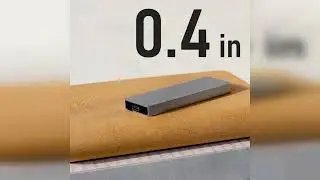 Review: Portable Aluminum External SSD 2TB &ndash; USB-C & USB-A 3.2 Gen 2, Up to 500MB/s, Waterproo...