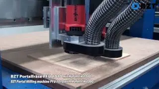 CNC Fr&auml;se mit Doppelspindel Mafell Fr&auml;smotor 1000W