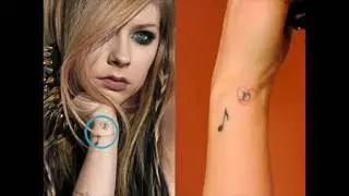 15 Avril Lavigne Tattoos & Meanings   Pretty Designs