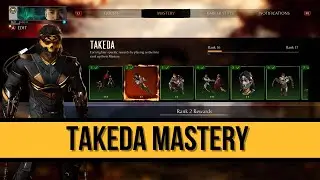TAKEDA Mastery Rewards - Mortal Kombat 1