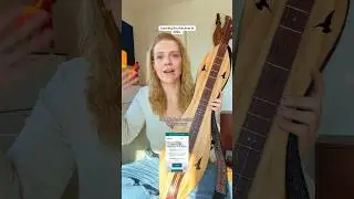 Pt 1 of dulcimer learning resources 🤍 #folk #dulcimer #womeninmusic #instrument