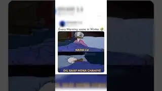 Winter Bath 🤣 #shorts #viral #ytshorts #shortvideo #meme #comedy