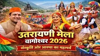 बागेश्वर में ऐतिहासिक उत्तरायणी मेले का भव्य शुभारंभ | कैबिनेट मंत्री सौरभ बहुगुणा ने किया उद्घाटन..