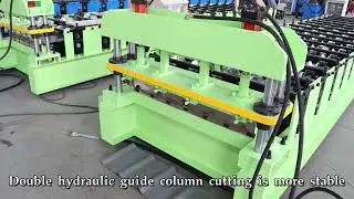trapezoid roofing sheet making machine