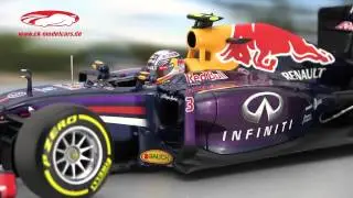 ck-modelcars-video: Daniel Ricciardo Infiniti Red Bull RB10 #3 Formel 1 2014 Minichamps