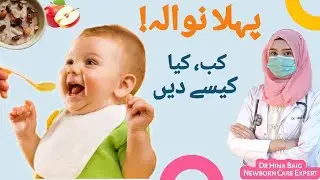 How to Start Solids in Babies | Complete Guide for New Moms | Dr. Hina Baig