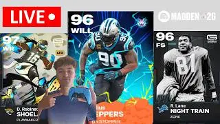 MUT 26 GENKI FORCE FINAL DROP! PEPPERS ANALYSIS + NFL COMBINE PREP + H2H RANKED COMPLETION GRIND...