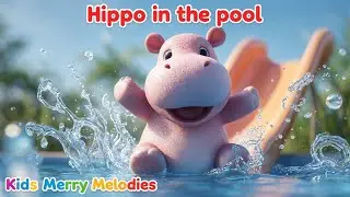 Hippo in the pool song 2K| Song for kids 