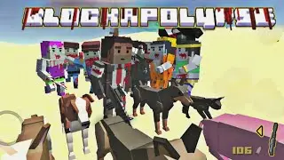 BLOCKAPOLYPSE Zombie City: Kill all Zombies and the Boss Zombies even when is raining outside
