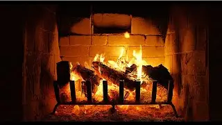 Crackling Fireplace Sonds | Relaxing Sleep & Cozy Ambience 🔥