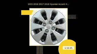 2015 2016 2017 2018 Hyundai Accent Hubcap / Wheel Cover 14