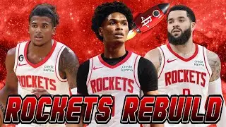 Realistic Houston Rockets Rebuild With Amen Thompson In NBA 2K23!