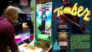 Timberman Videmption Arcade (Magic Play) - IAAPA 2015