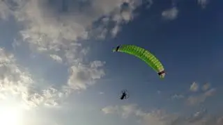 RC-Paragliding | Cloud 1.5 against the wind