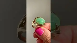 $7300 JADE ring for a Divorce Attorney!