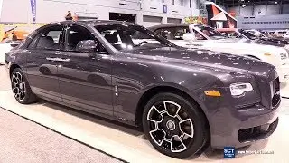 2018 Rolls Royce Ghost Black Badge - Exterior and Interior Walkaround - 2018 Chicago Auto Show