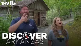 Adam Bledsoe joins Ashley King at the Natural Bridge to Discover Arkansas!