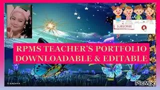 RPMS PORTFOLIO 2021 EDITABLE TEMPLATE