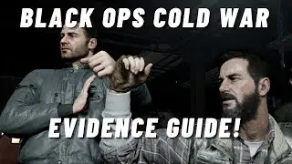 How To Obtain ALL 6 Evidence Items (Black Ops Cold War Campaign)