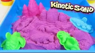 Kinetic sand float - Apacman playsets - How to play with kinetic sand float