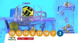Žrebovanie TIPOS 25. 01. 2025 - EUROMILIÓNY, KENO 10