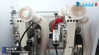 Edge banding synchronous magnetic levitation side drilling all-in-one machine KF-53KST