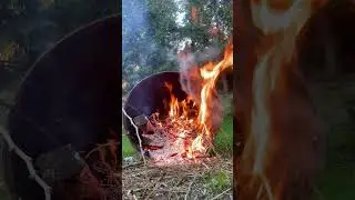 Pt 2: Burn Barrel Fire &ndash; Yard Cleanup | At the Barrel&rsquo;s Edge: Long Form